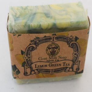 SBSO-GT Lemon Green Tea Goat Milk Soap