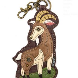 Goat Key FOB/Coin Purse